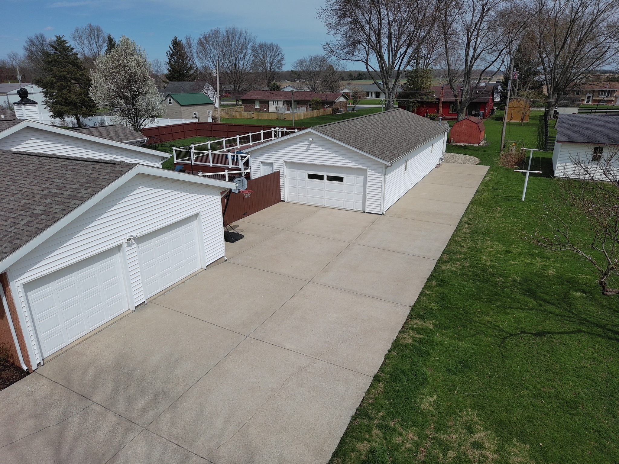 Concrete Cleaning After Zionsville IN