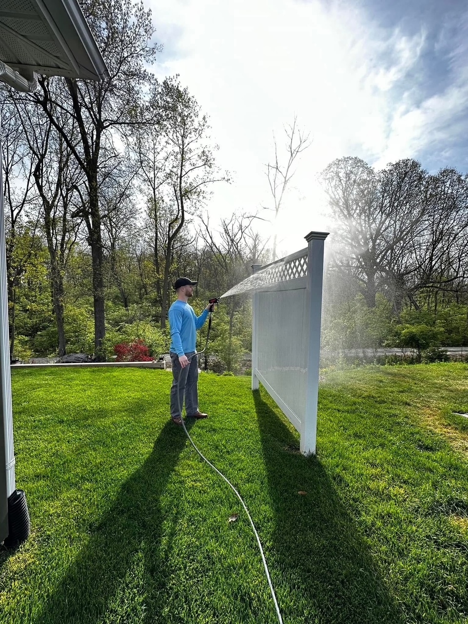 Vinyl Fence Pressure Washing in West Lafayette IN
